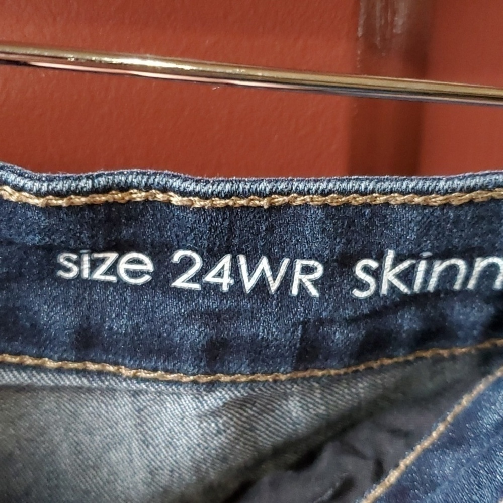 New Directions curvy jeans size 24 WR skinny - Picture 5 of 9